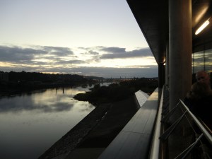 Terrasse in der Kaunasarena